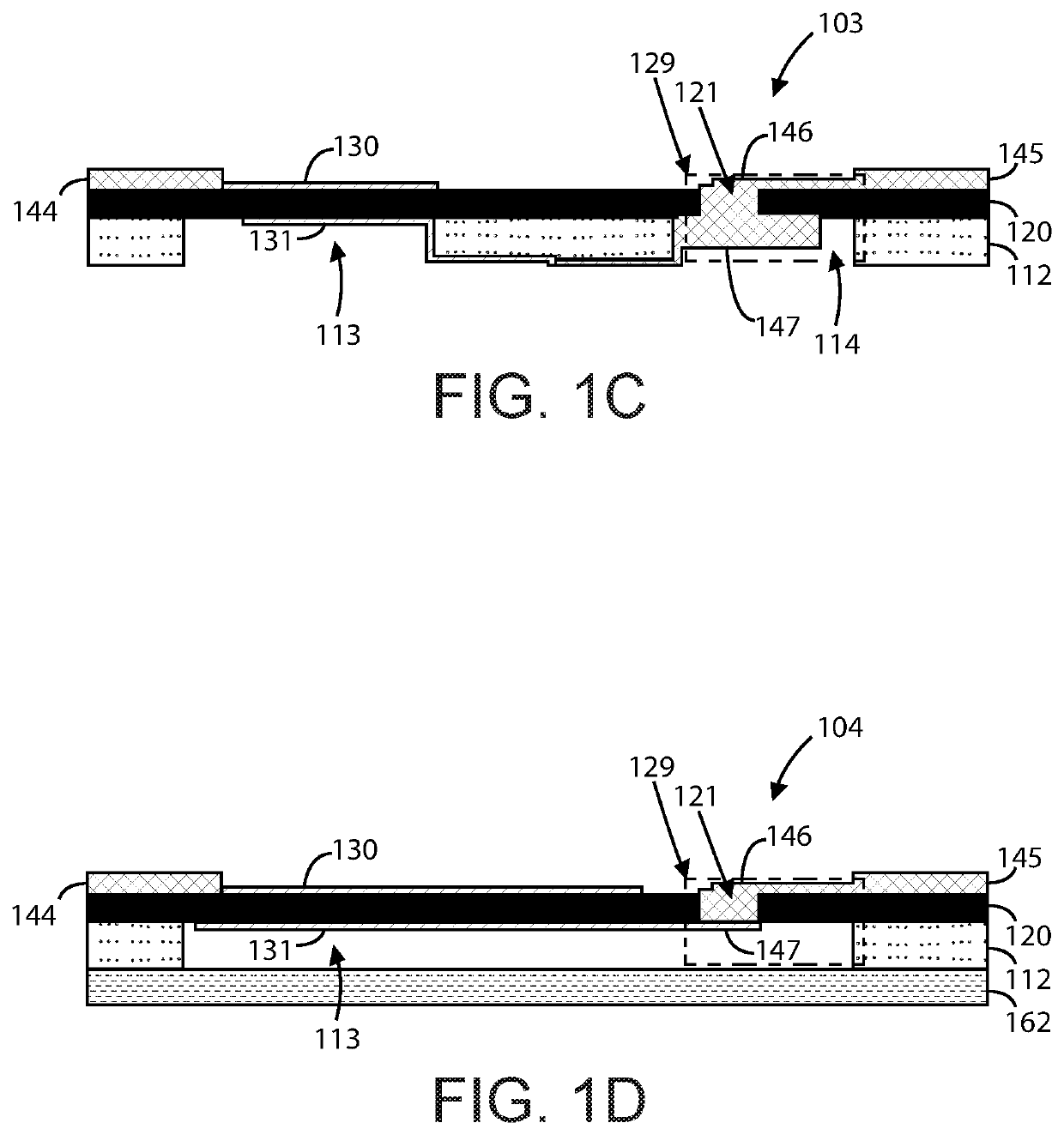 Piezoelectric acoustic resonator manufactured with piezoelectric thin film transfer process