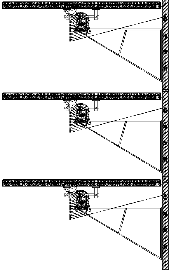 Movable motor base for sunlight axis tracker