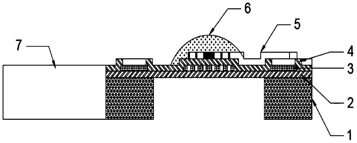 Catalytic combustion type MEMS gas sensor and working method thereof