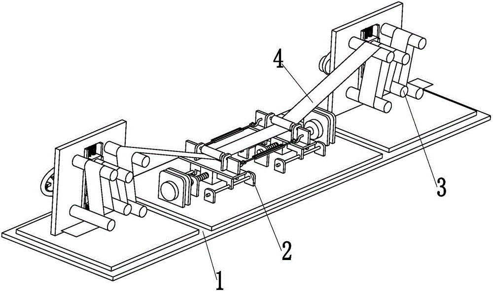 Single-stage pressure-resistant testing equipment for medical dialysis paper