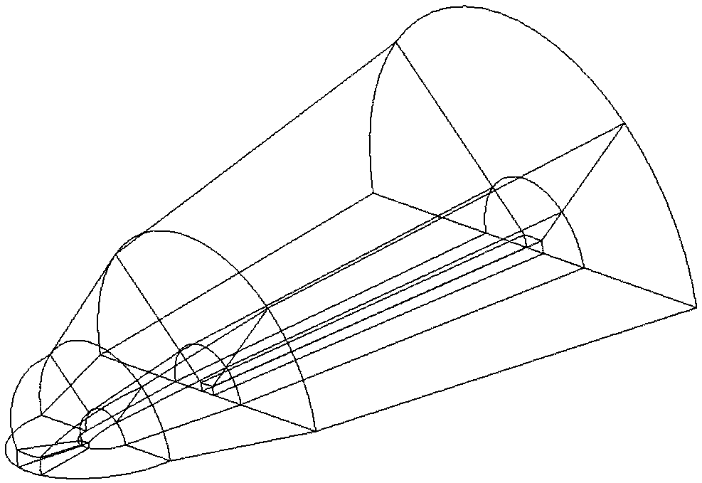 Rapid calculation method for electromagnetic scattering of ultra-high-speed target in thin atmosphere