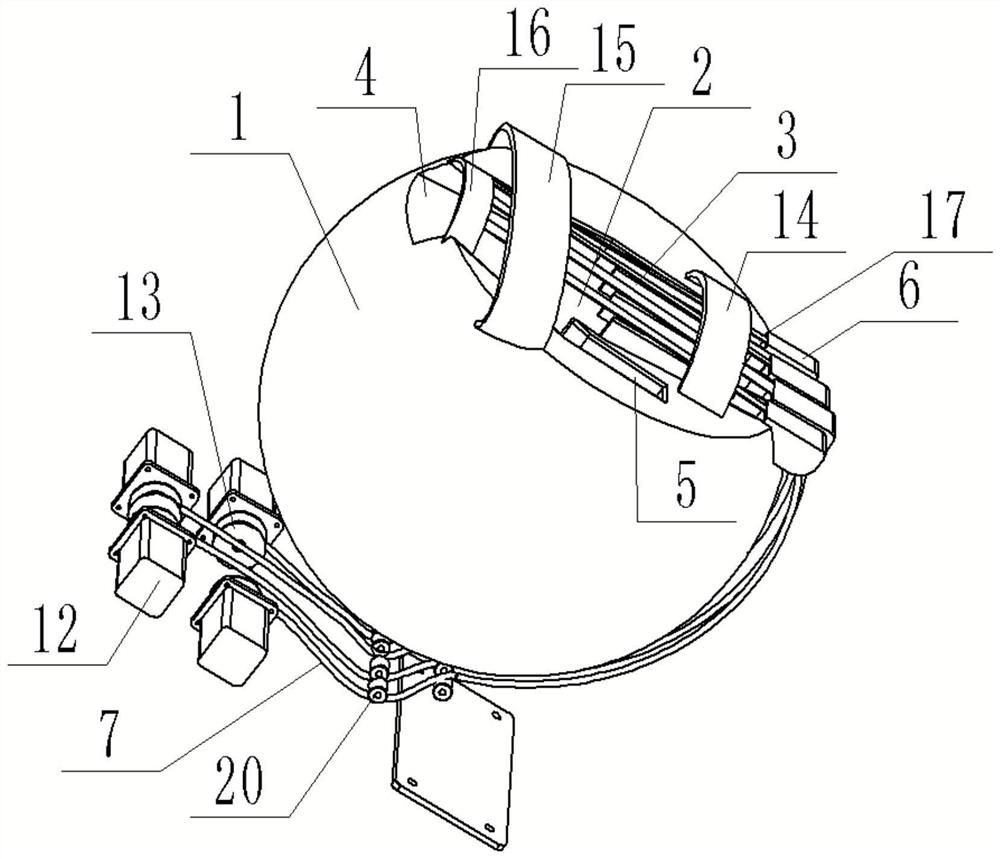 Traction device for finger rehabilitation training