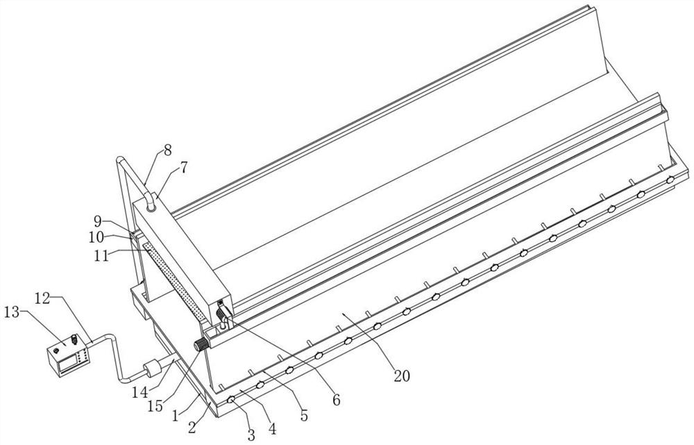 Sand layer sludge overload pre-pressing device and method for soft soil foundation