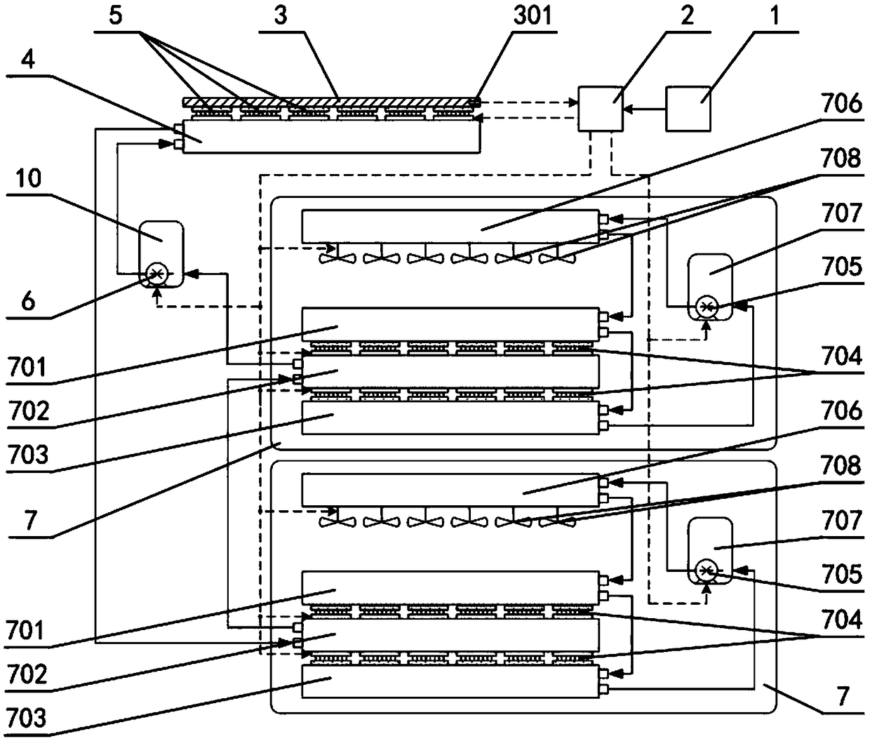 Temperature increasing and decreasing adjustment instrument based on semiconductor refrigeration and heating technology