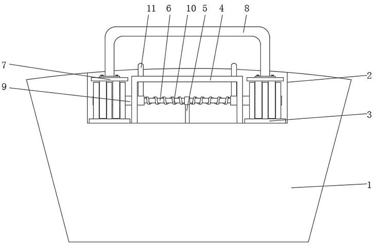 A stable and protective gymnastics training shock absorber