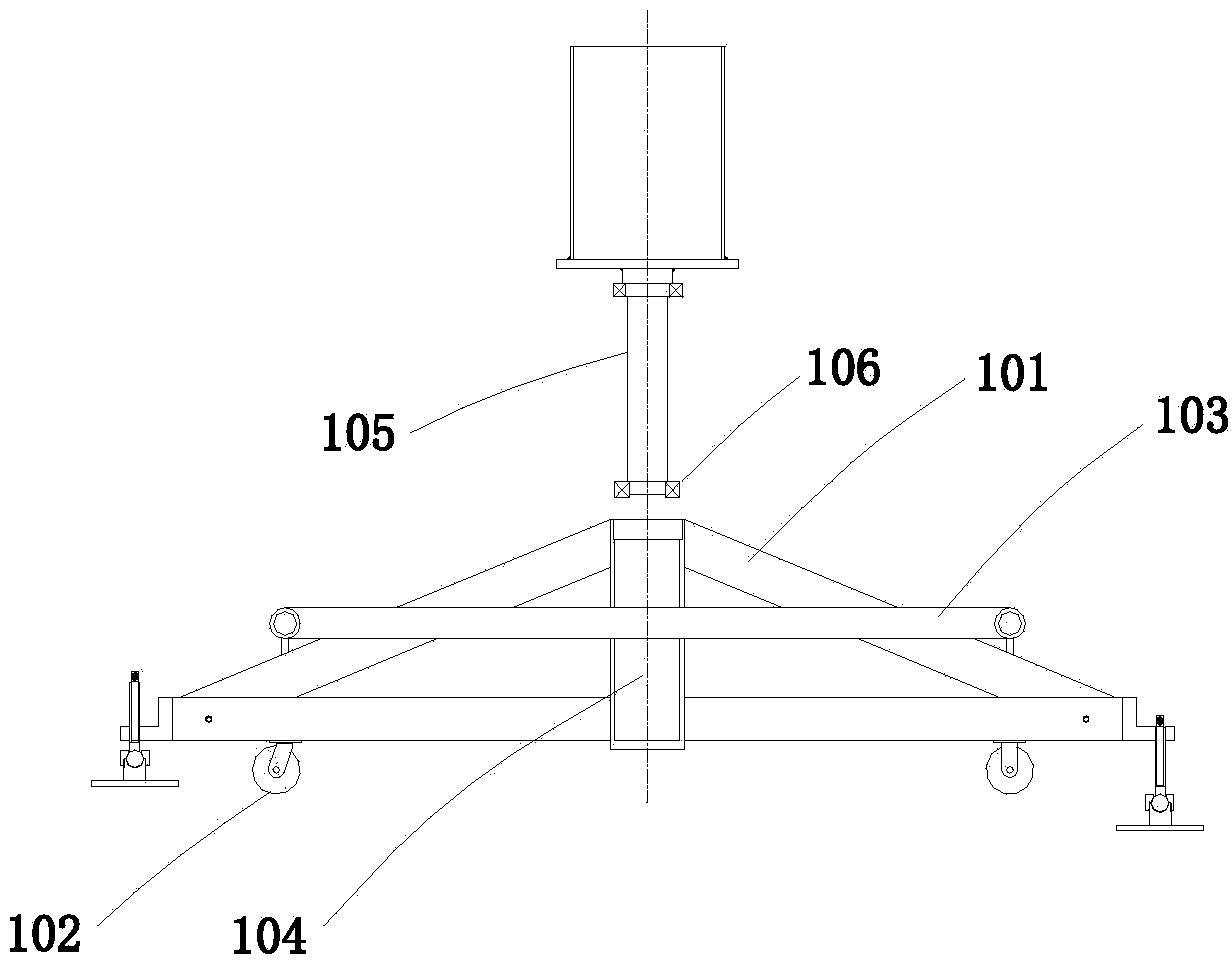 Lifting double-locking hook rotation type mounting mechanism for electromechanical equipment in substation