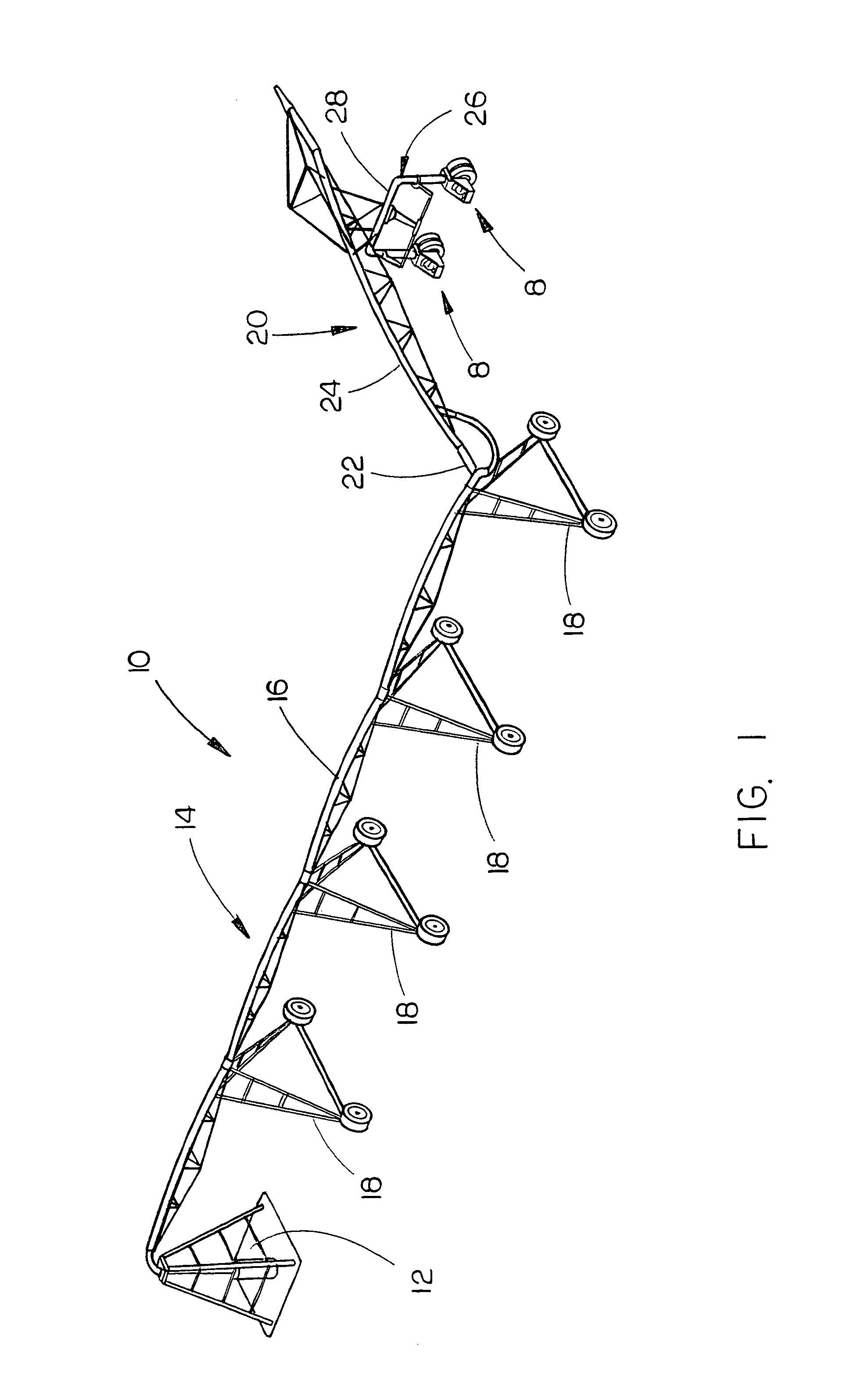 Flotation drive assembly for mechanized irrigation systems