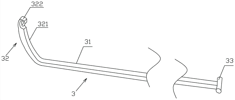 A special tibial tunnel passing wire traction push-pull device for orthopedic surgery