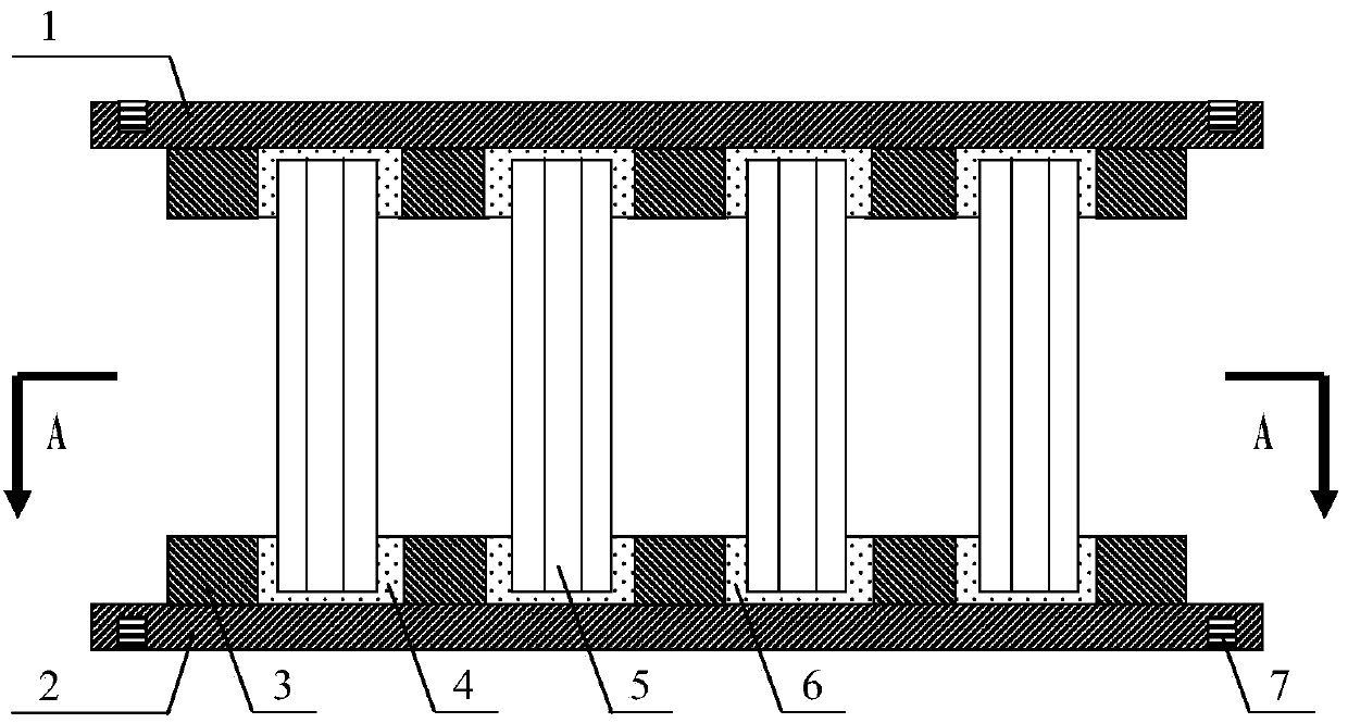 Aluminum honeycomb/lead composite energy consumption device