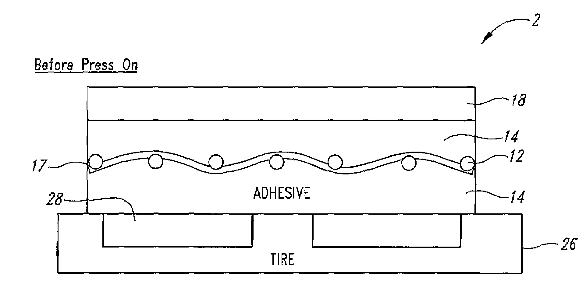 RFID tire label