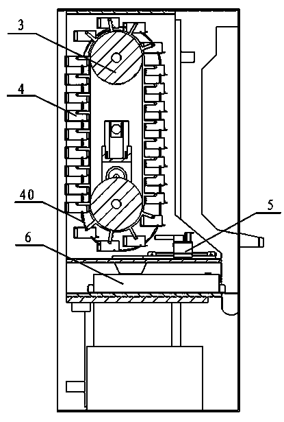 Self-service identification card taking machine and using method thereof