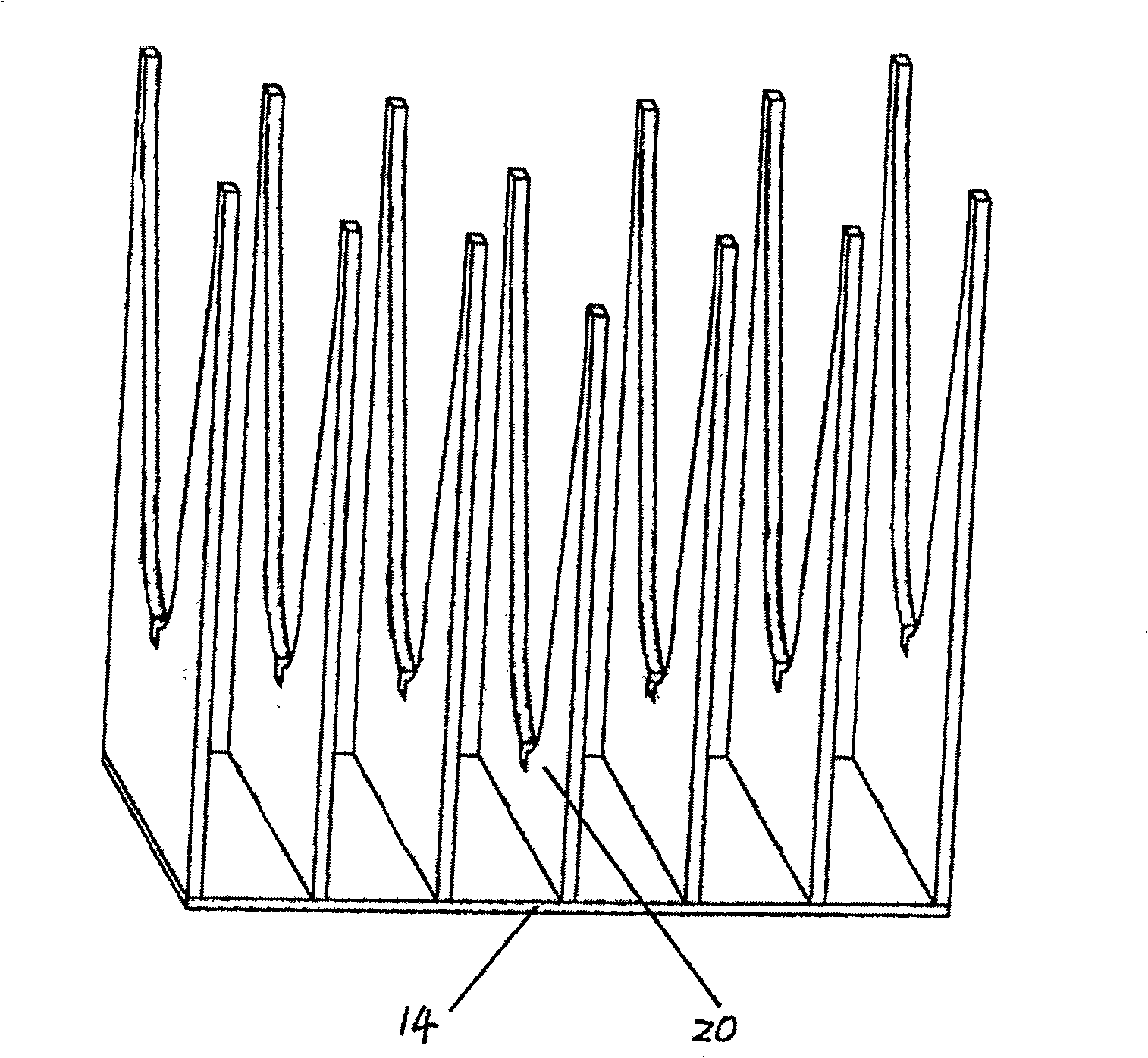 Orientation device with a big elbow and the processing method of the clamping board