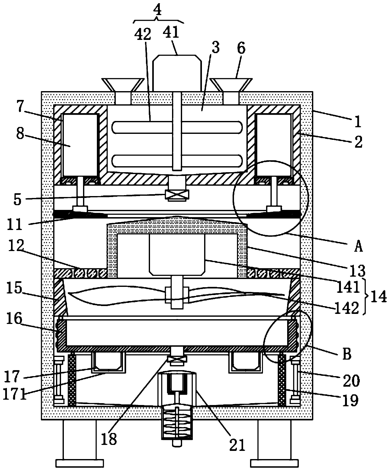 Full-automatic sterile granulator for pill production