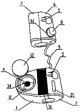 A safe and convenient cigarette lighter device for motorcycles