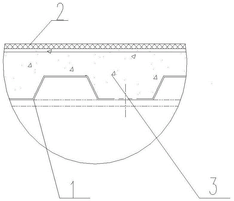 A floor structure for a rail vehicle