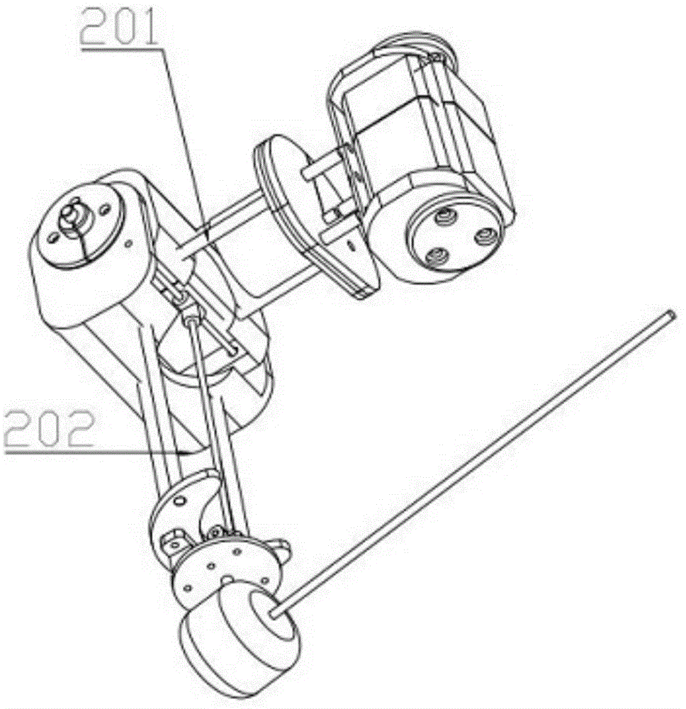 Robot with violin playing function