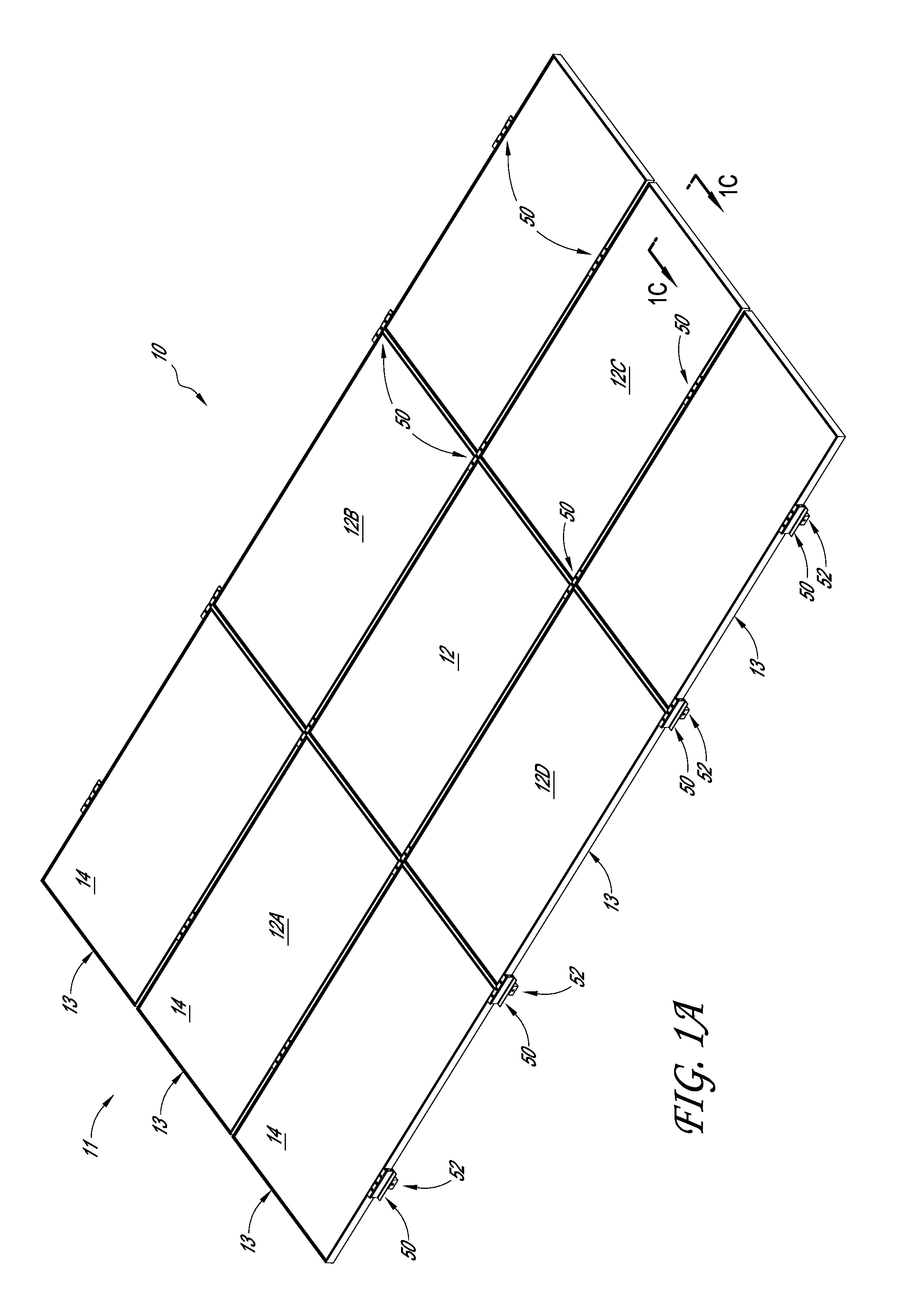 Leveler for solar module array