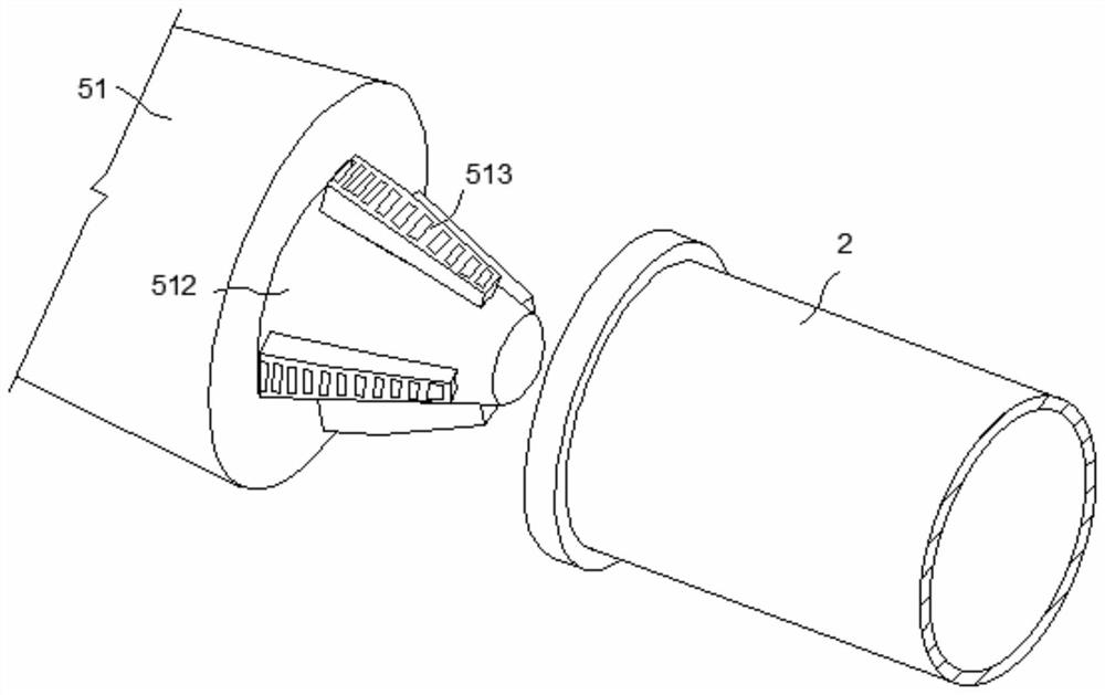 A centrifugal separation device for river sludge treatment process