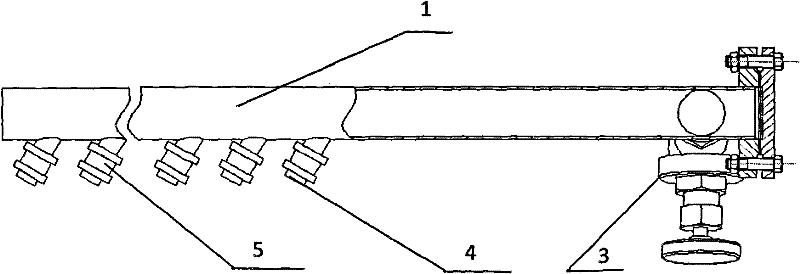 Vibration inducing device for strengthening heat exchange of elastic tube bundle heat exchanger