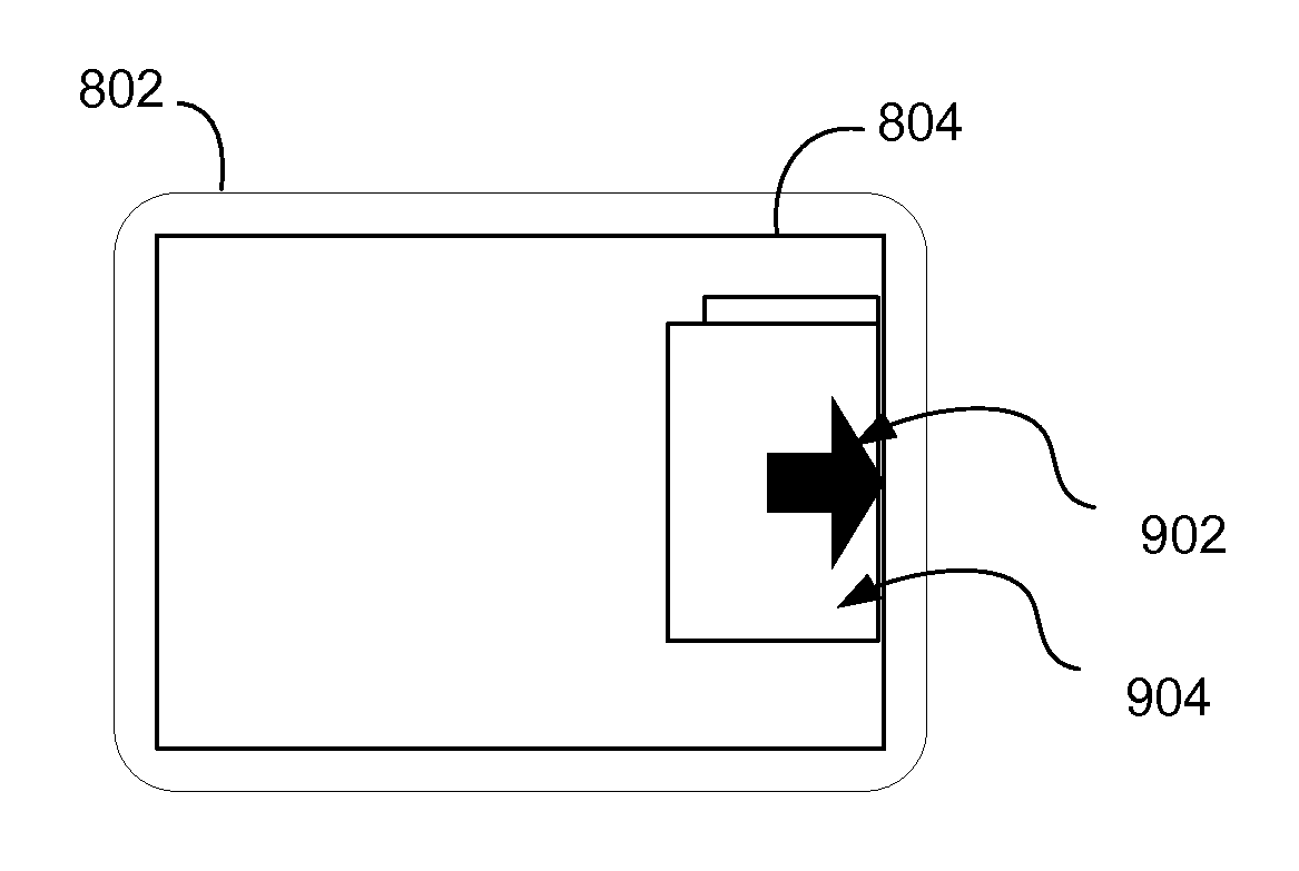 User interface for accessing media at a geographic location