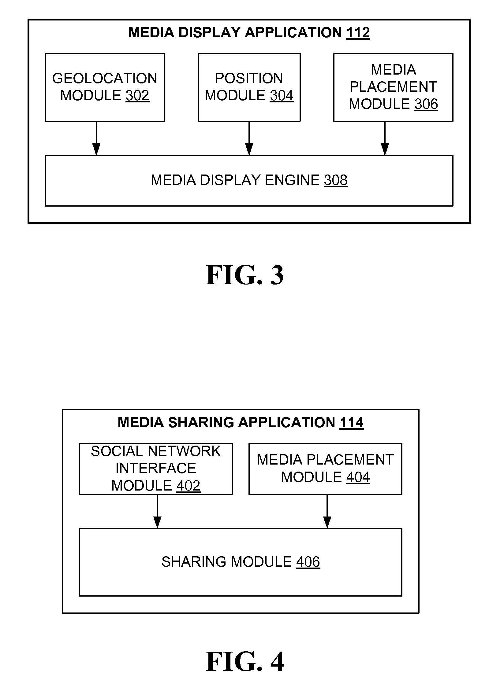 User interface for accessing media at a geographic location