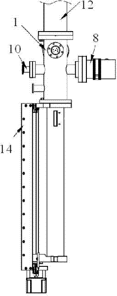 Multistage differential pumped ultrahigh vacuum sample transmission mechanism