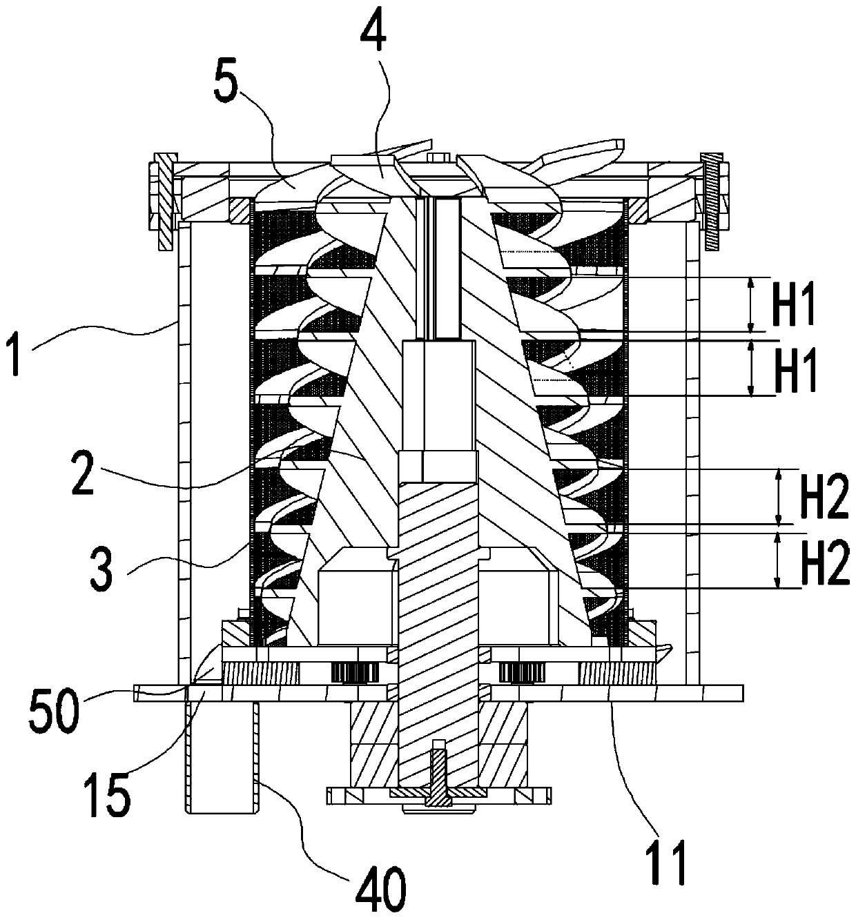 Garbage treatment device