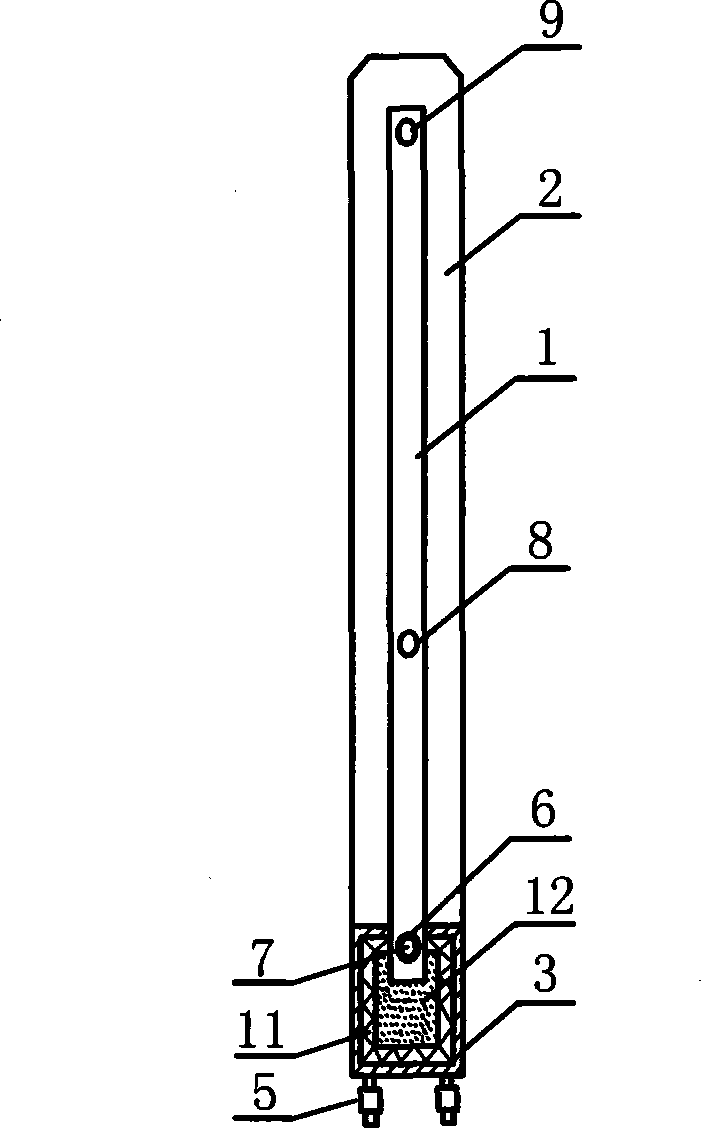 Heat- accumulation type hot case electric heater