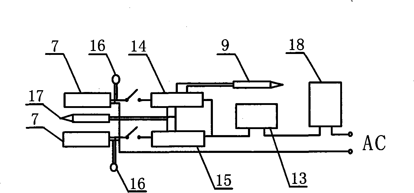 Heat- accumulation type hot case electric heater