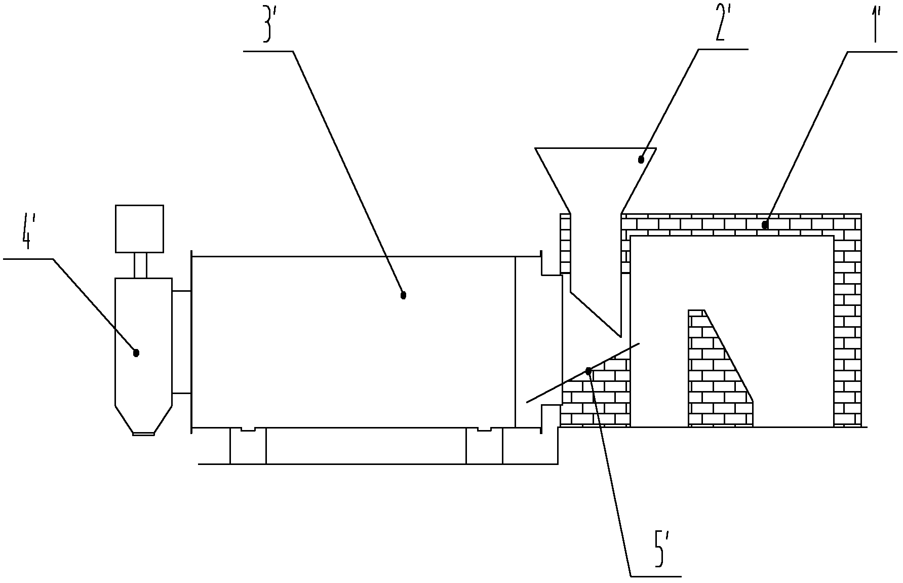 Wet sand drying system and dry-mixed mortar mixing station using same