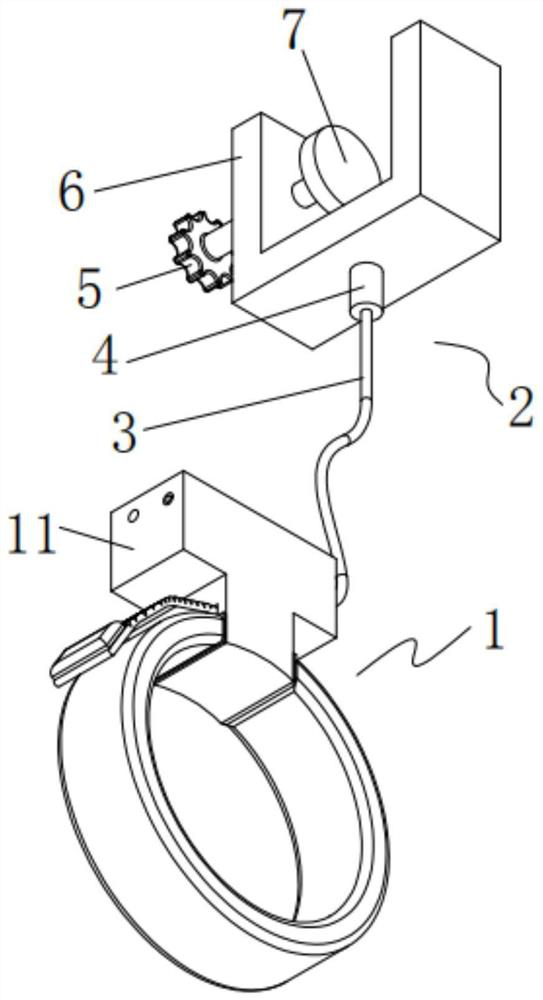 A restraint belt for restless patients