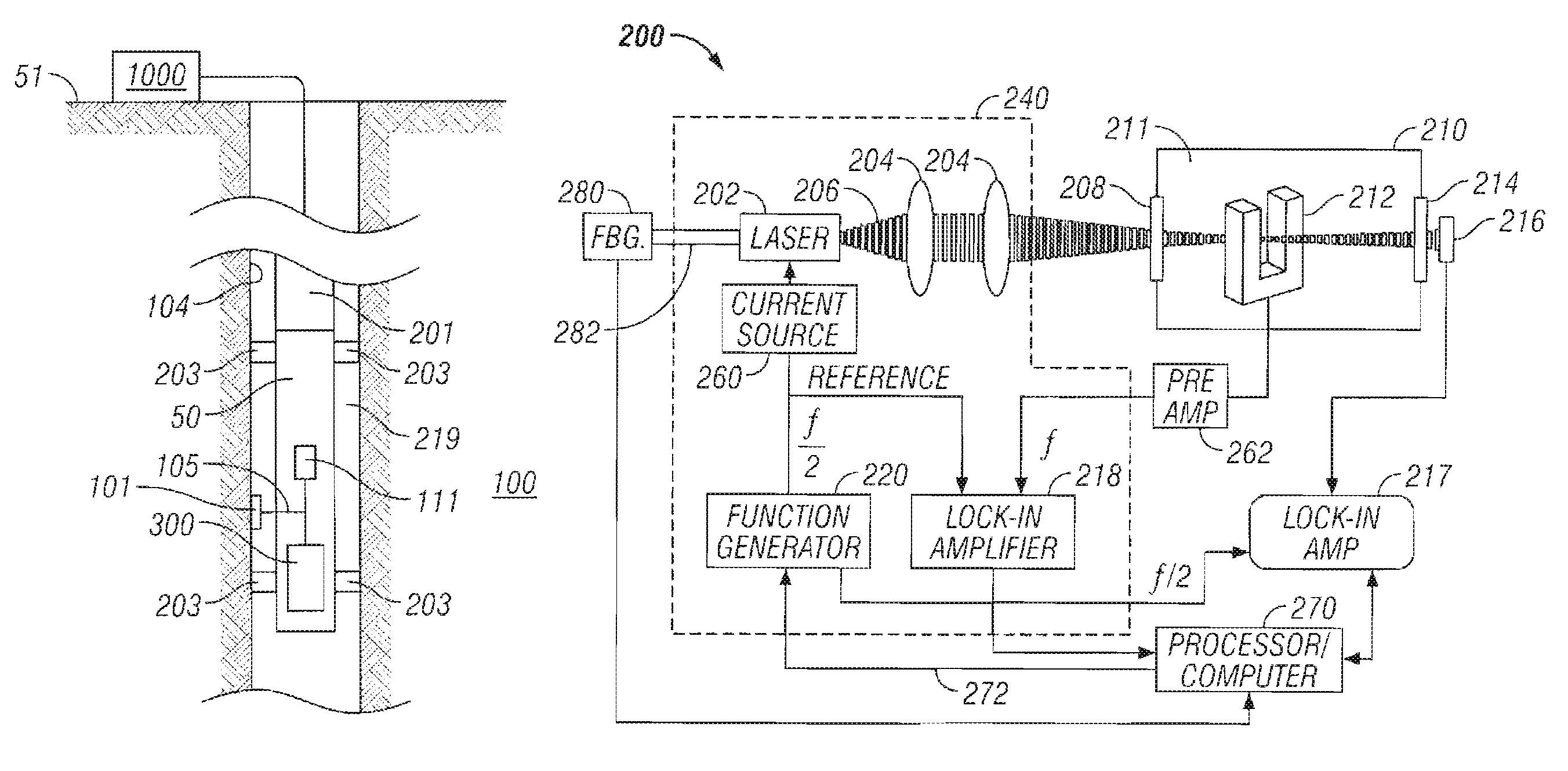 Method and apparatus for reservoir characterization using photoacoustic spectroscopy