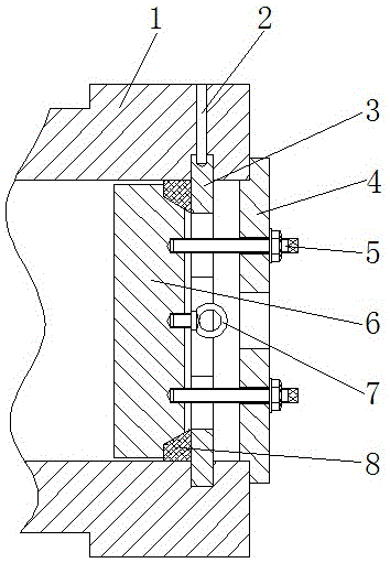 Special tool and method for demounting and mounting of high-pressure self-sealing manhole