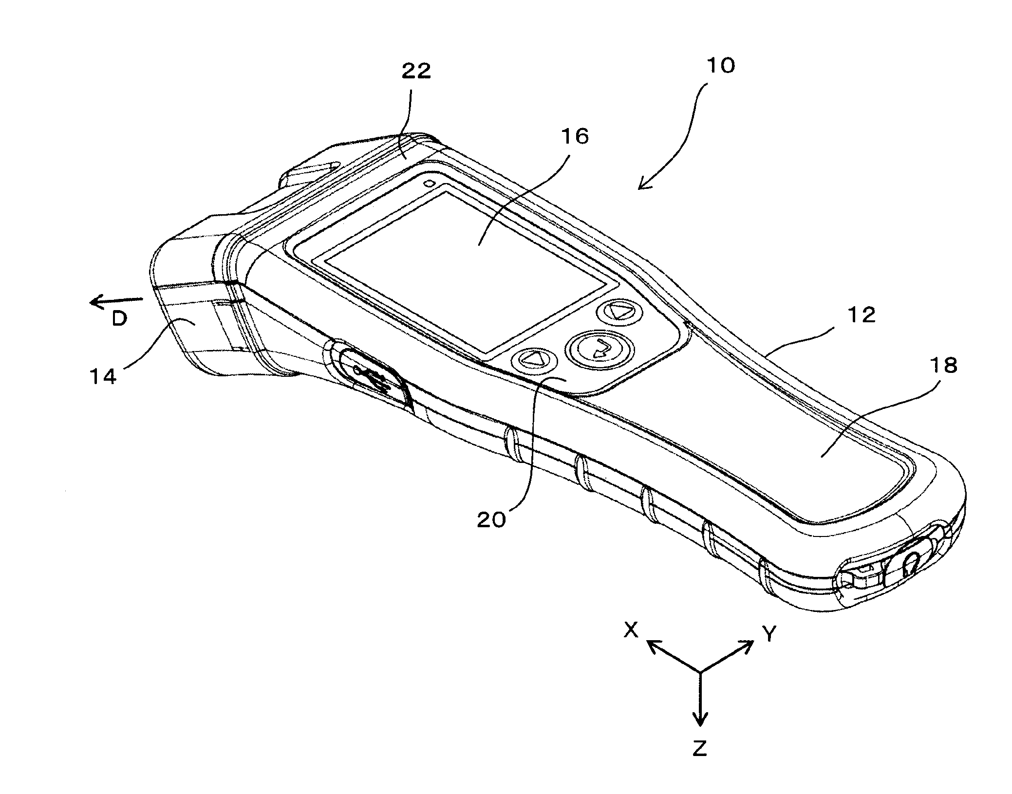 Radiation measurement device