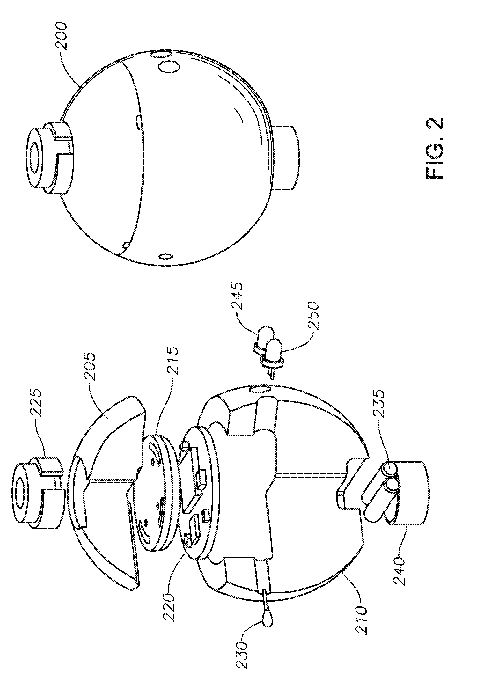 Method and device for obtaining measurements of downhole properties in a subterranean well