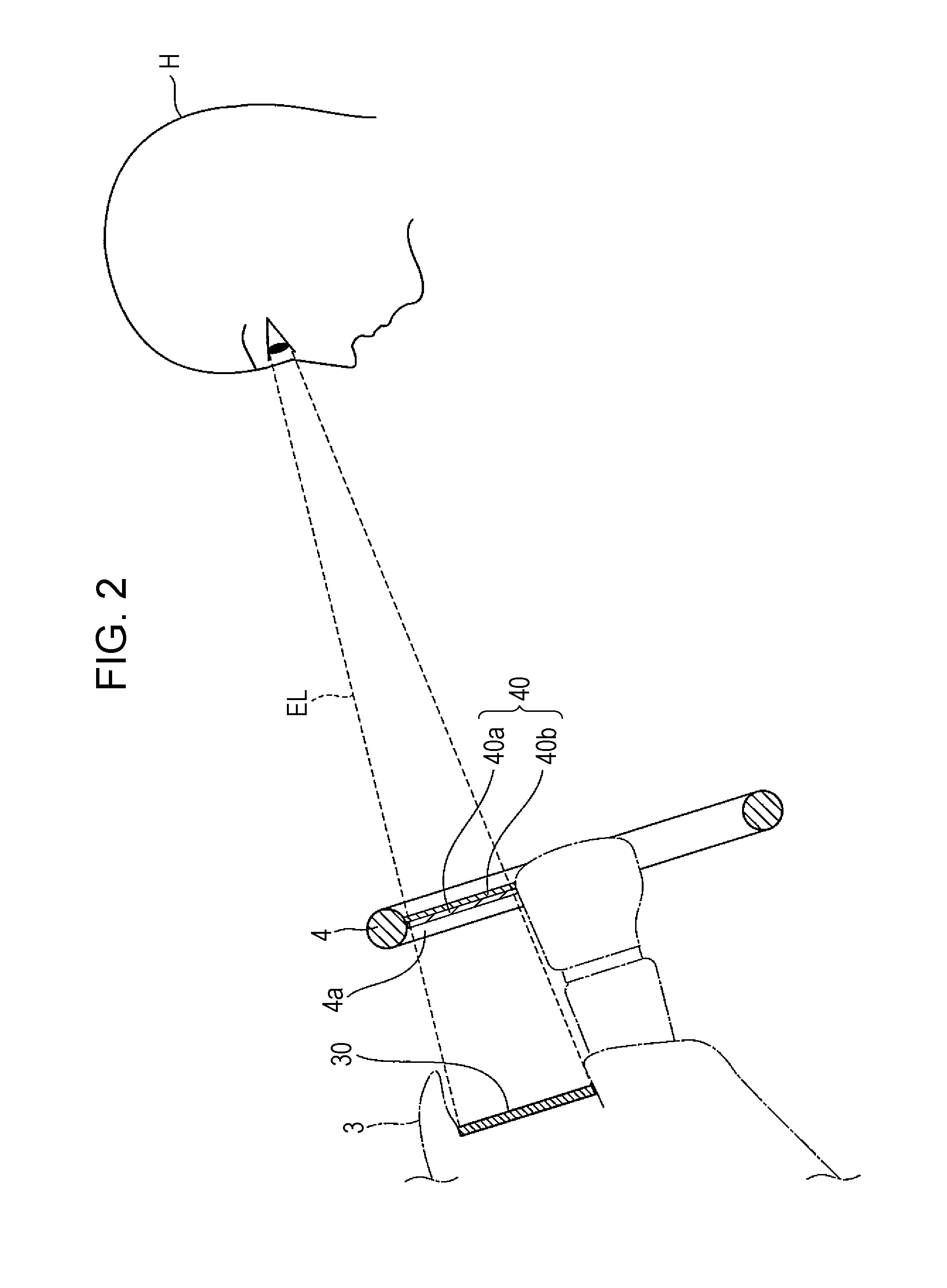 Display device for vehicle