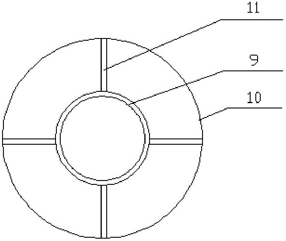 Culturing pond provided with full-automatic artemia culturing feeding device