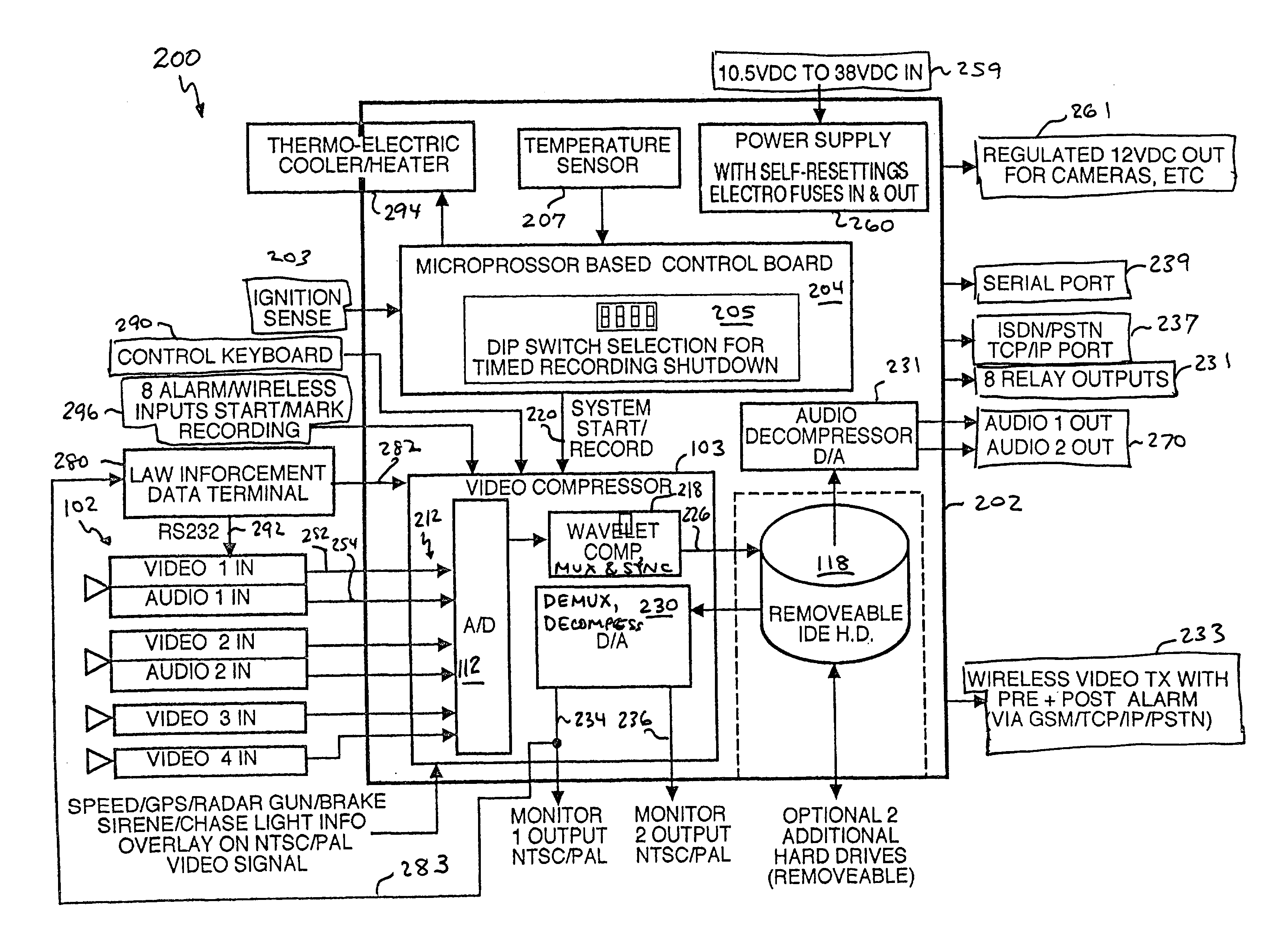 Transmitter-based mobile video locating