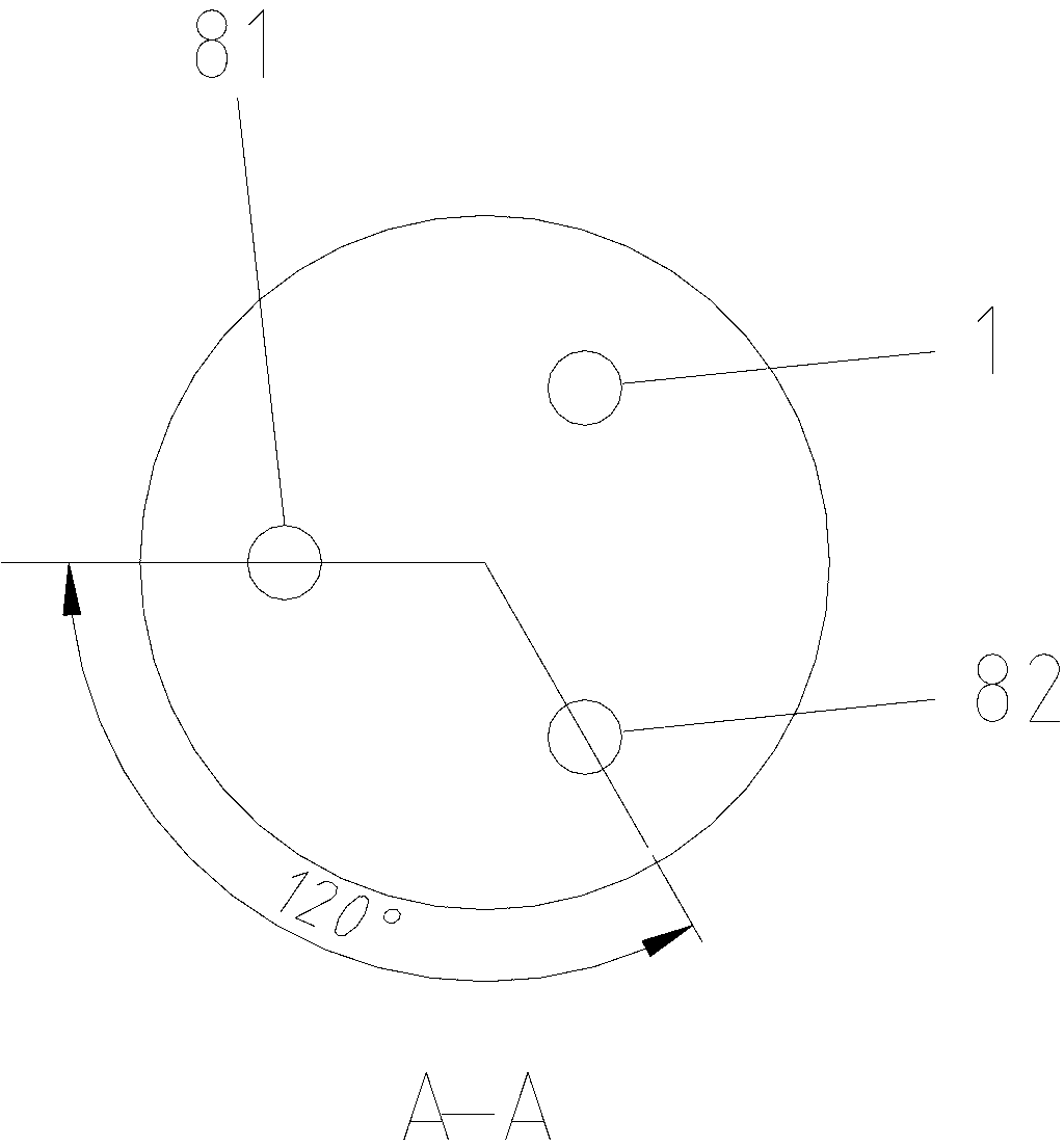 Experiment segment based on fusion and fission mixed pile water cooling cladding layer and experiment method of experiment segment