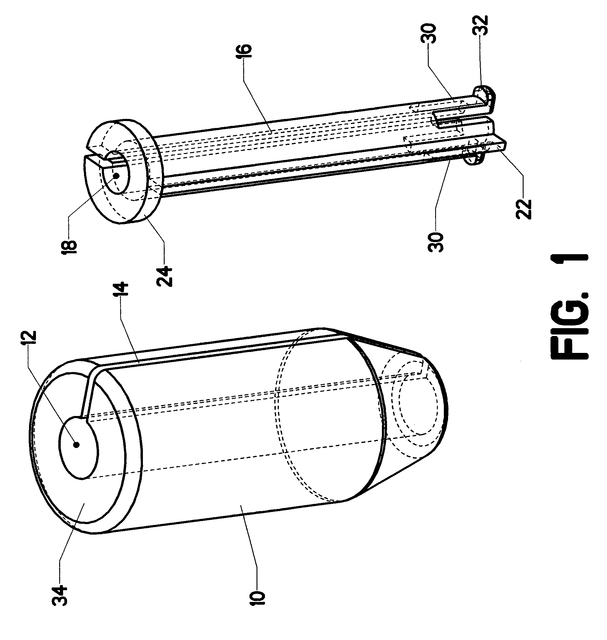 Removable attachment for a line