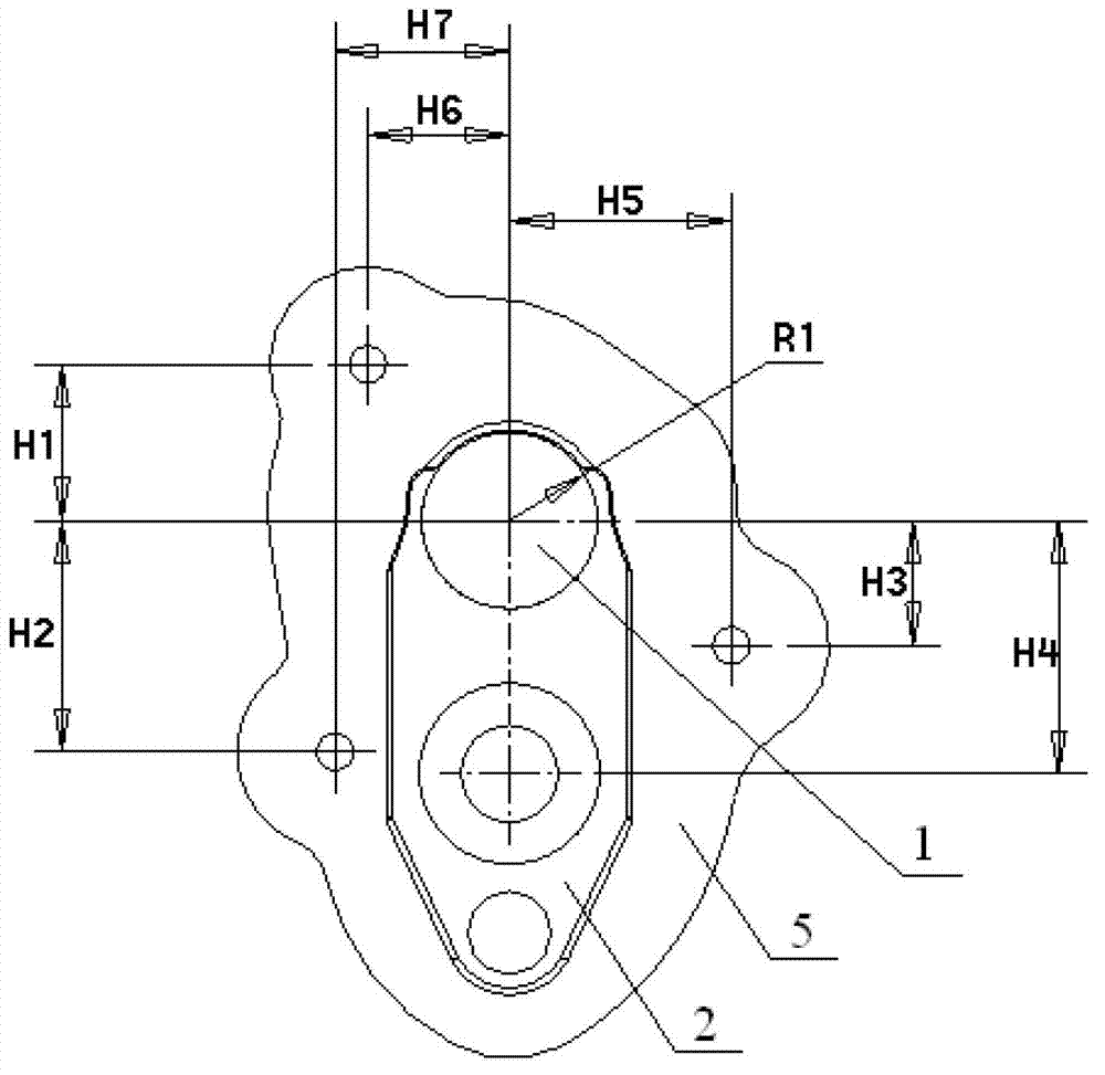 Engine oil sprayer base connecting system