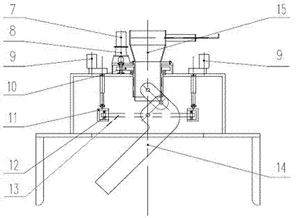 Cylindrical ageing storehouse capable of automatically distributing and discharging