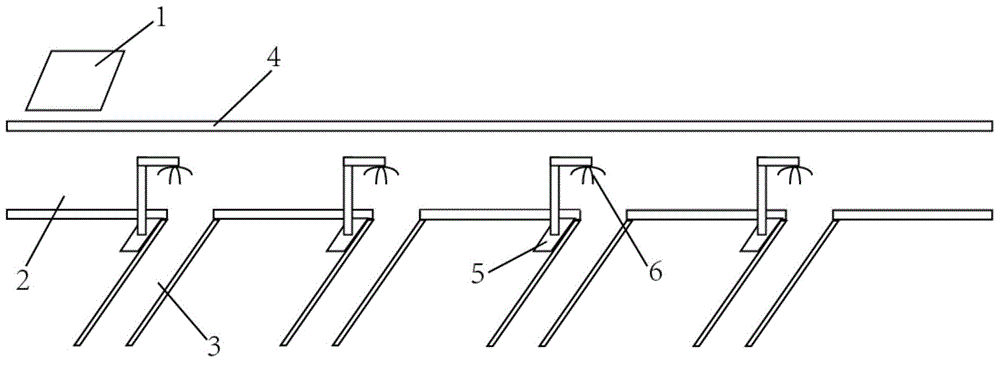 System for reading information and conveying of large logistics package