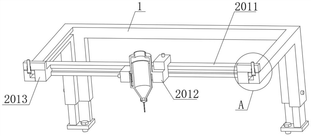 Drainage puncture positioning device for cardiothoracic surgery