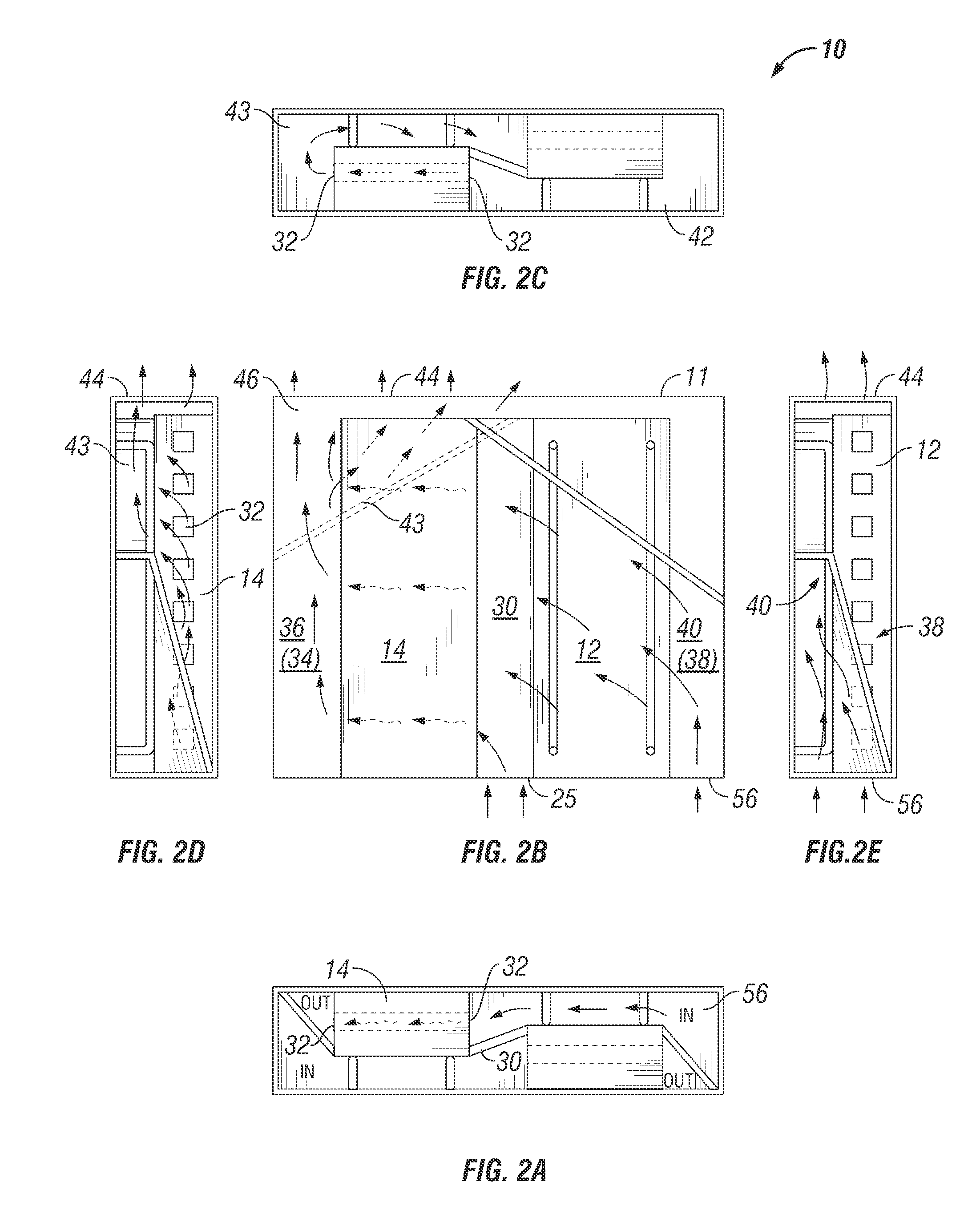 Mechanical assembly to support orthogonal airflow devices in a normal airflow slot of a server chassis