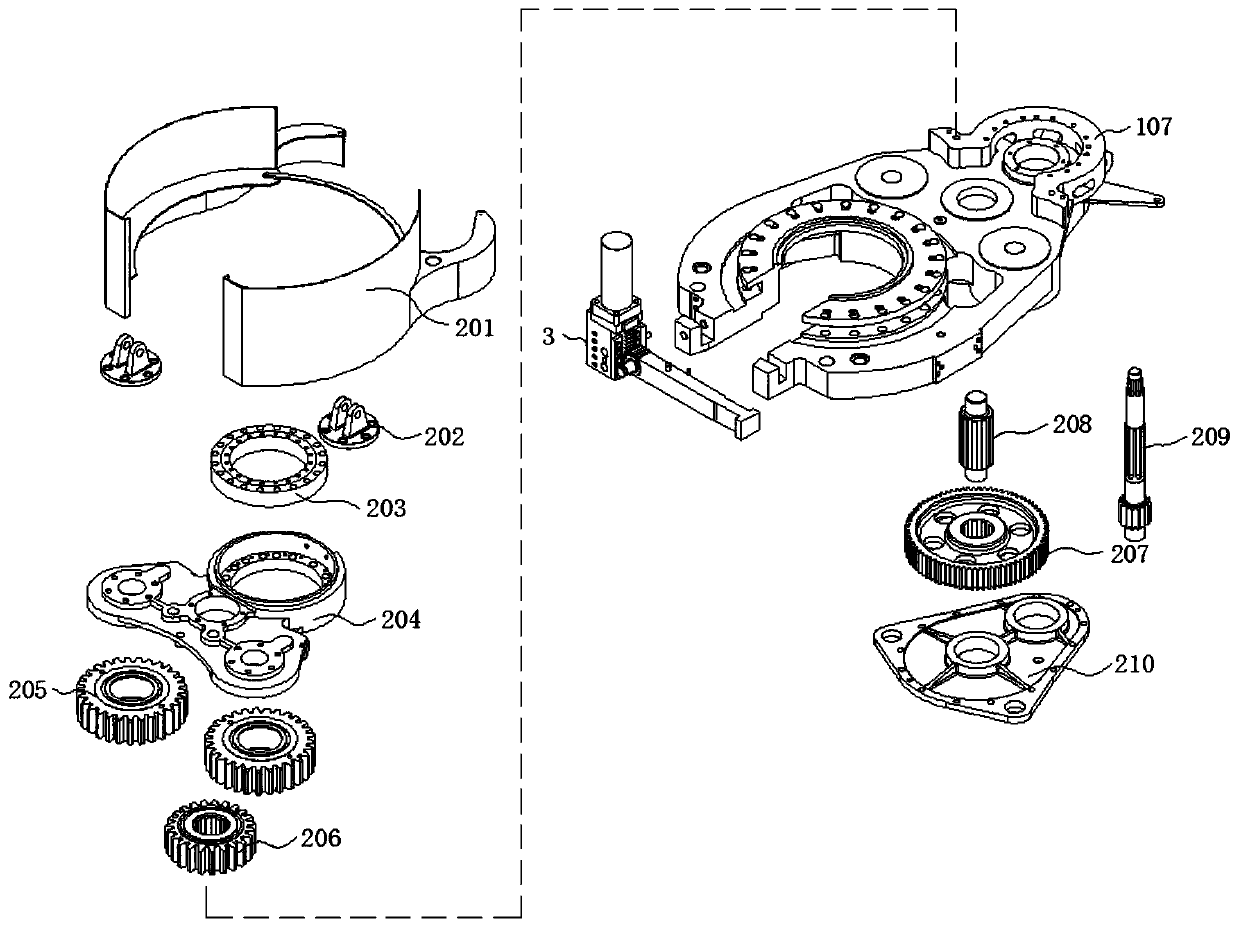 Drill rod power clamp