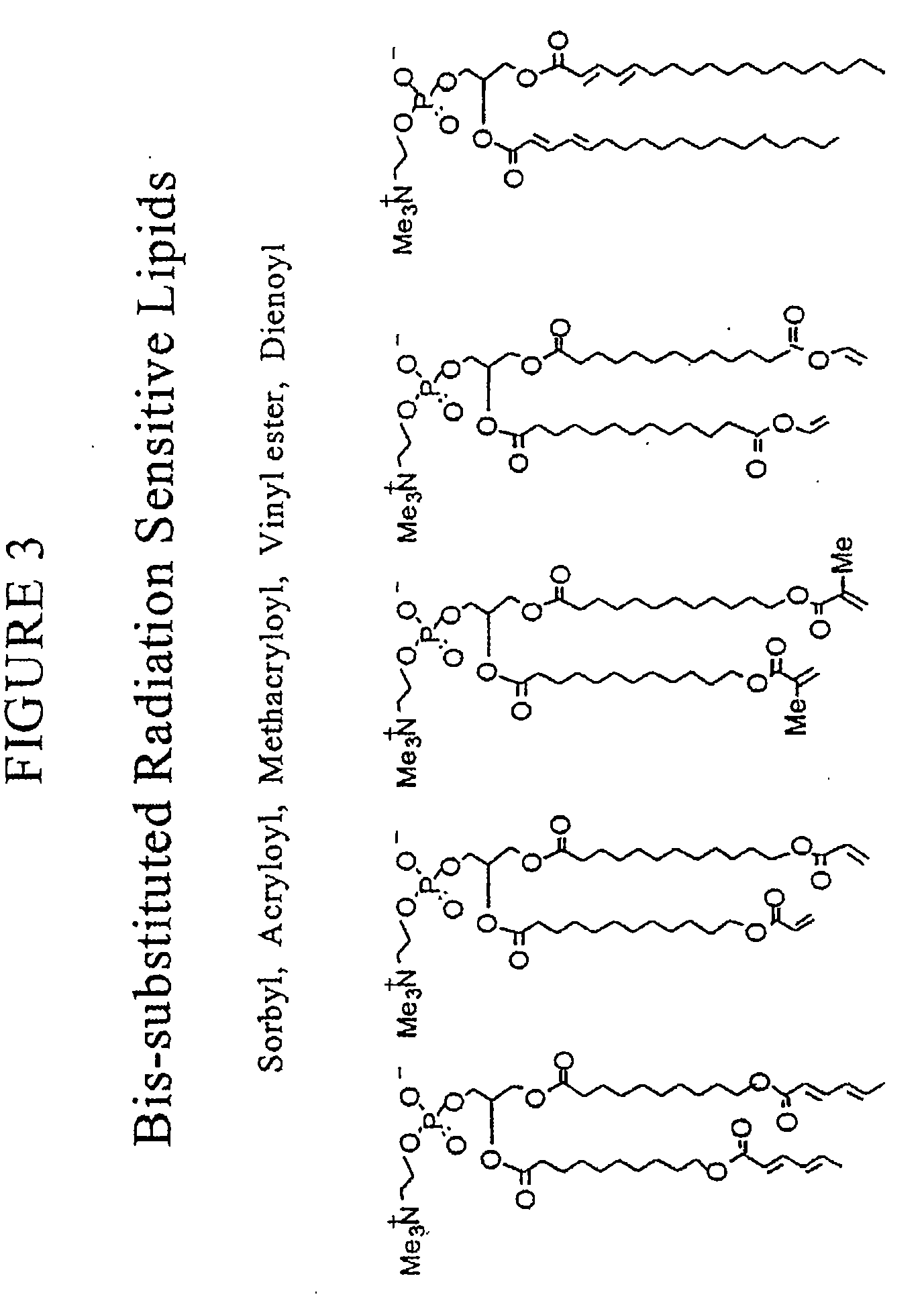 Radiation sensitive liposomes