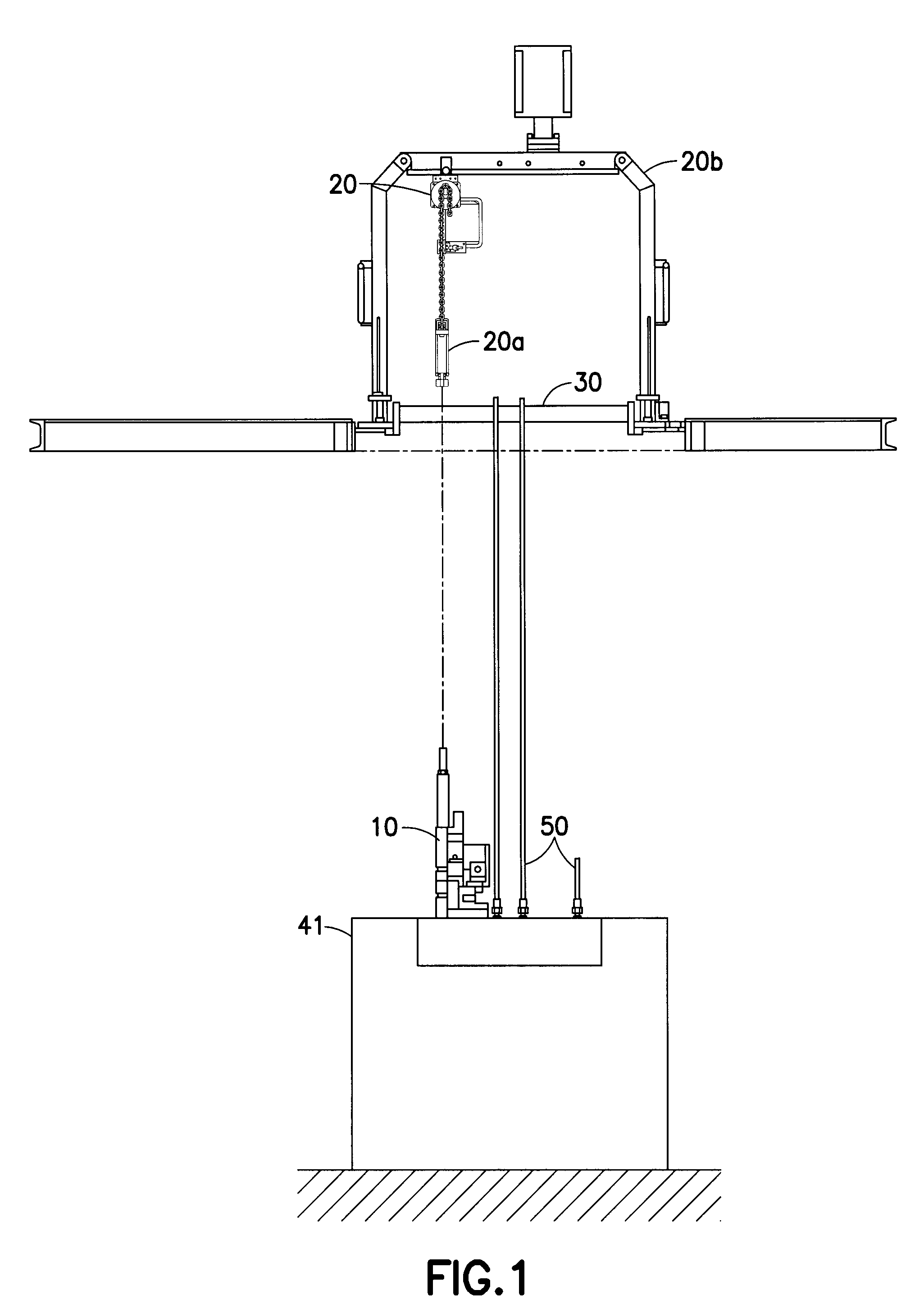 Handling system for in-core detector thimble tube of reactor