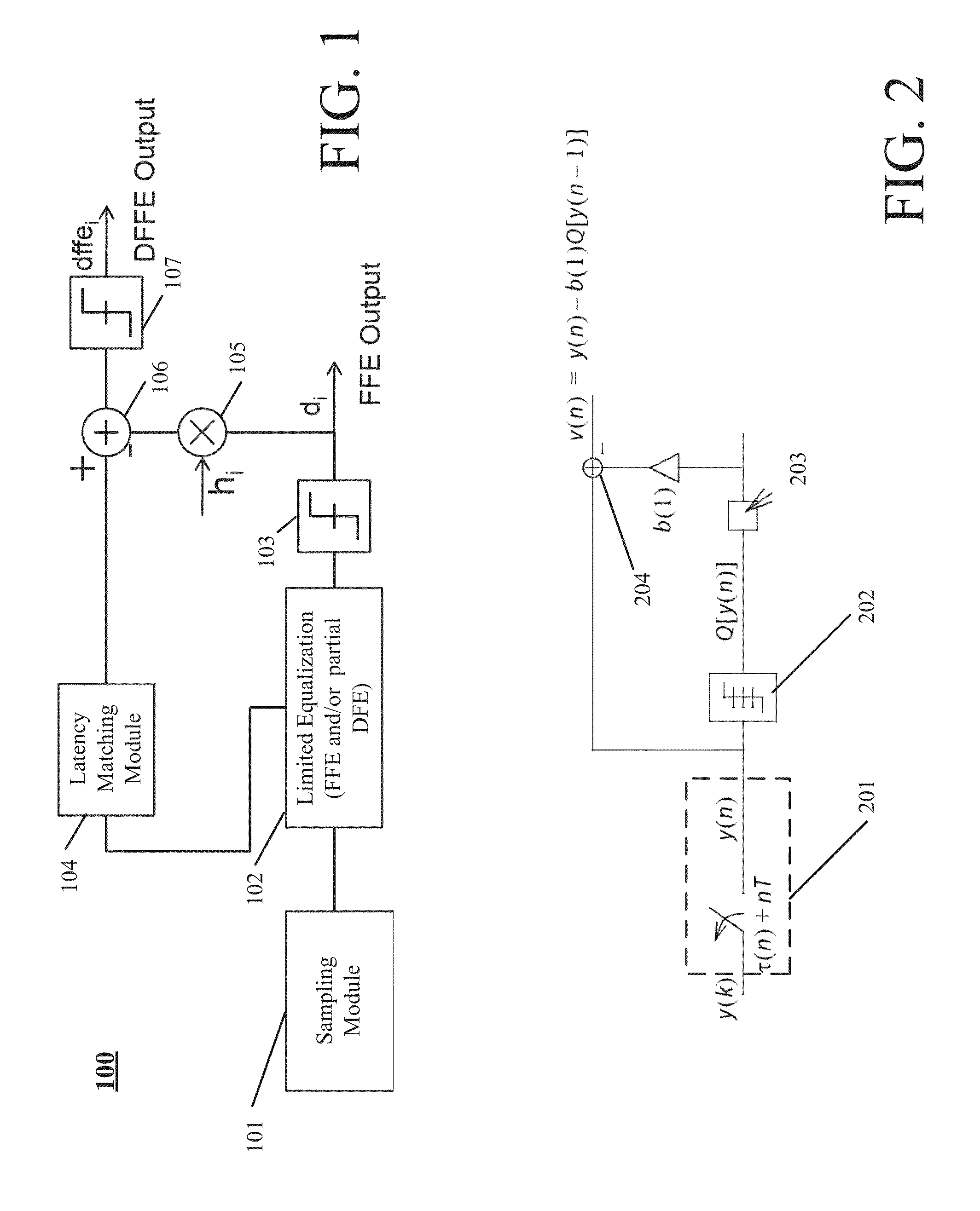 Decision feedforward equalization