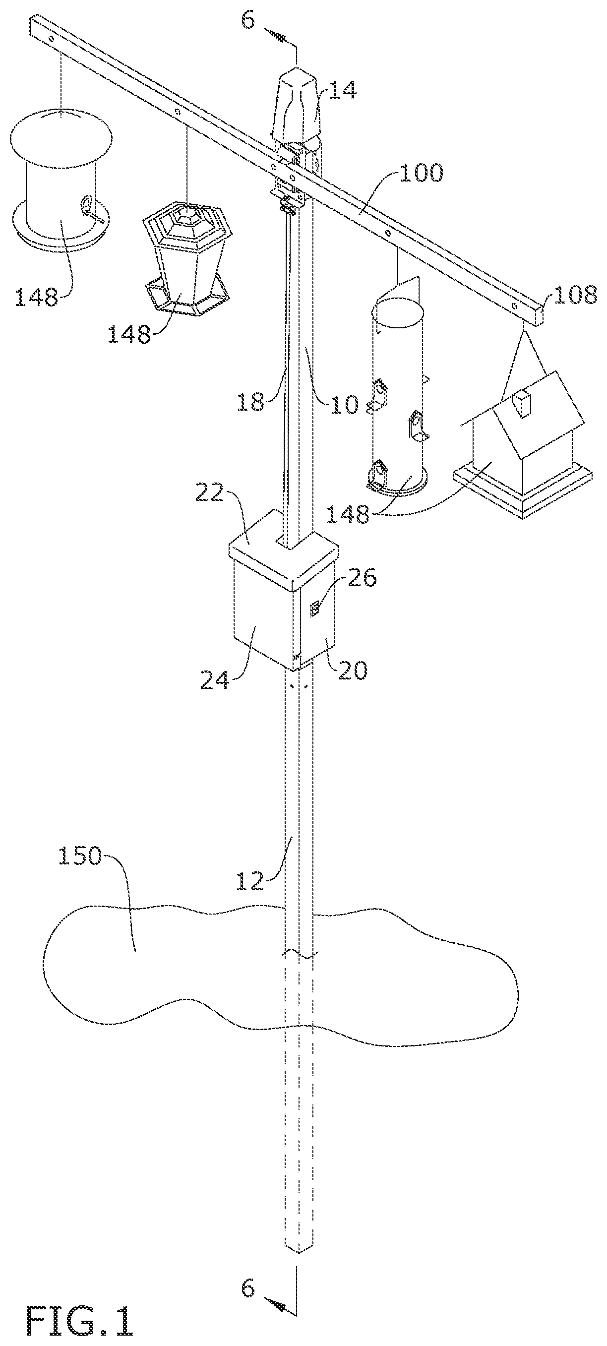 Bird feeder support system